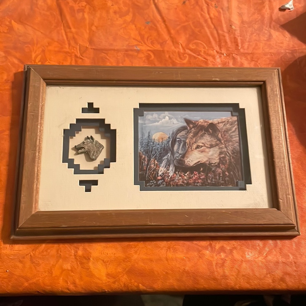 Collector picture of The Lone Wolf 8x12